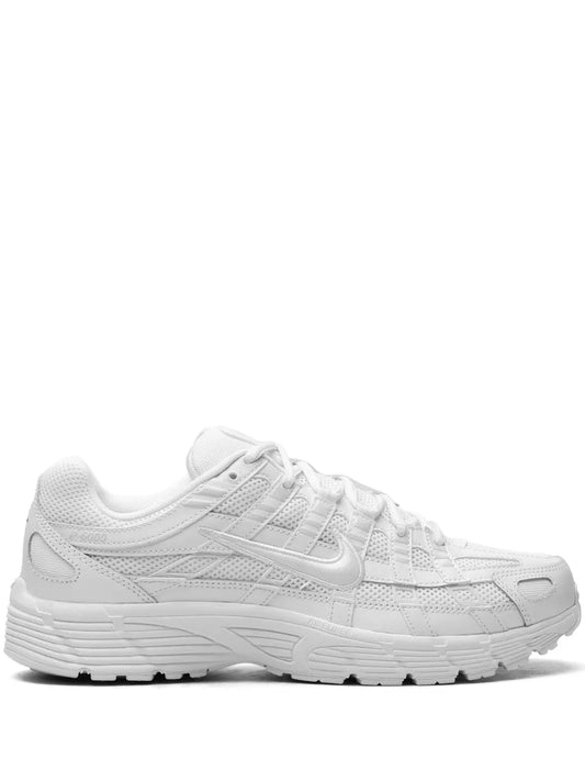 Nike P-6000 Blanche - sneaker retro running blanche vue profil