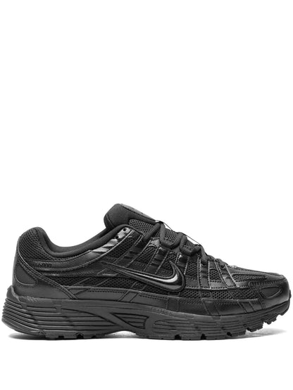 Nike P-6000 Noir - sneaker retro running noire vue profil