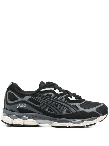 Asics Gel-NYC Noir - sneaker all black vue profil