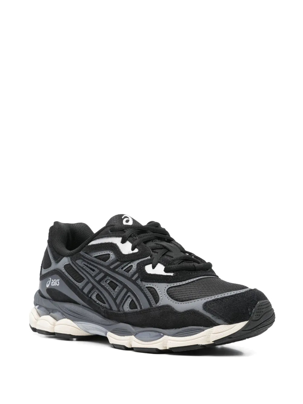 Asics Gel-NYC Noir - sneaker all black vue de face