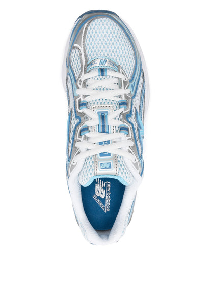 New Balance 740 Bleu - sneaker chunky bleue vue de face