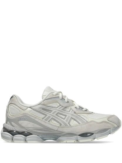 Asics Gel-NYC Cream Cloud Grey - sneaker creme et grise vue profil