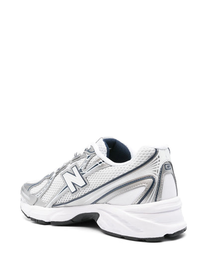 NEW BALANCE WHITE & NAVY