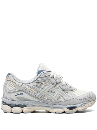 Asics Gel-NYC Ivory Mid Grey - sneaker ivoire et grise vue profil
