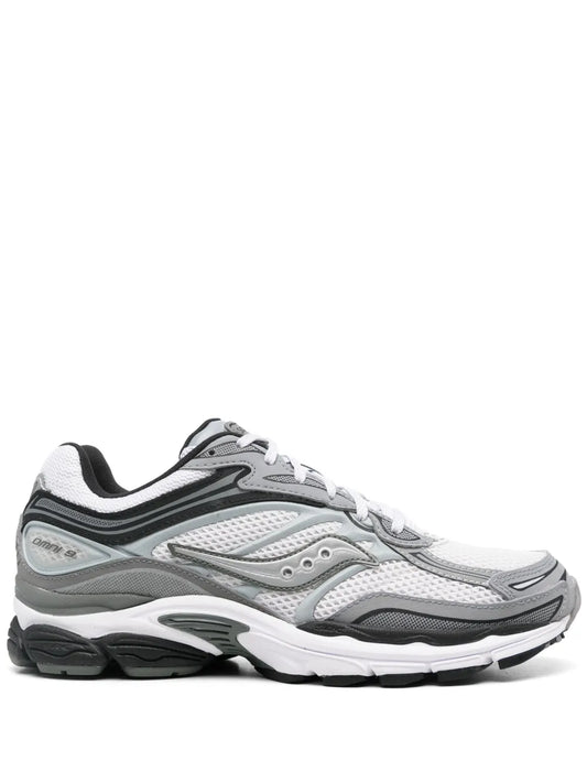 Saucony Omni 9 Grey enfant - basket grise vue profil