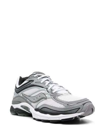 Saucony Omni 9 Grey enfant - basket grise vue de face