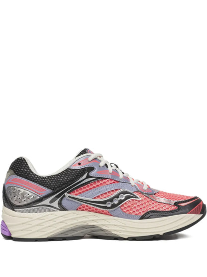 Saucony Omni 9 Pink Purple - basket rose et violette vue profil
