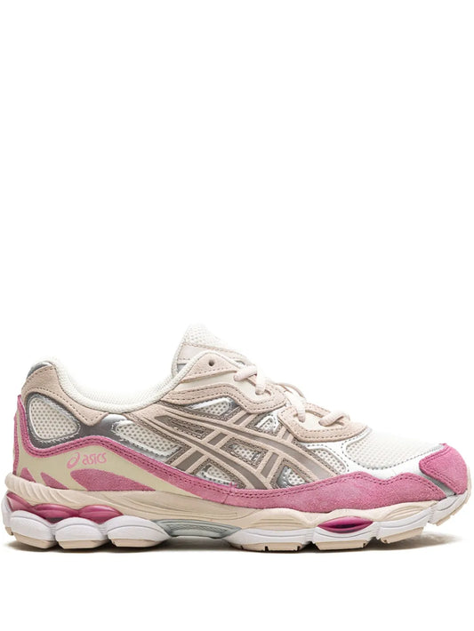 Asics Gel-NYC Strawberries Cream - sneaker rose et creme vue profil