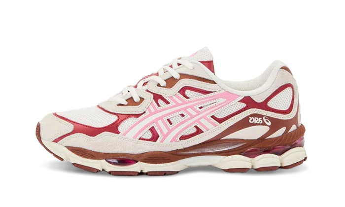 Asics Gel-NYC Sweet Pink - sneaker rose pastel vue de face