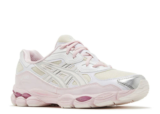 Asics Gel-NYC Pink x Kicki Yang Zhang - sneaker rose collab vue de face