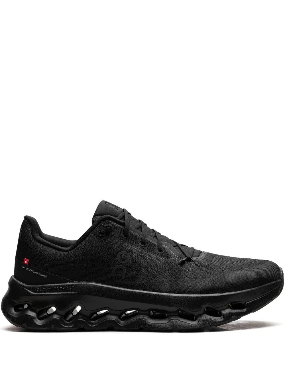 ON Cloudtilt Noir - sneaker technologie CloudTec vue profil